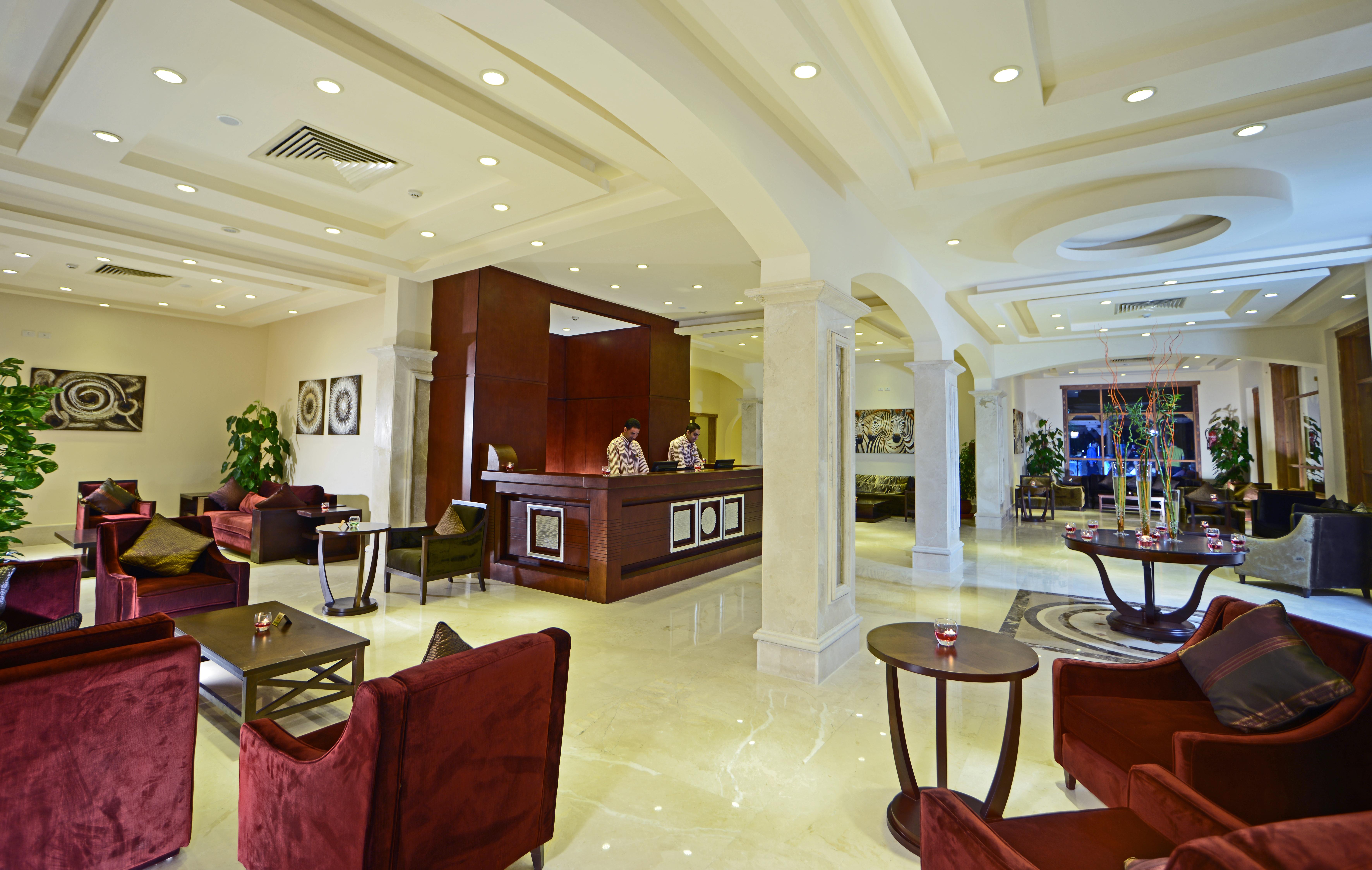 Charmillion Club Aquapark Hotel Sarm es-Sejk Kültér fotó Lobby